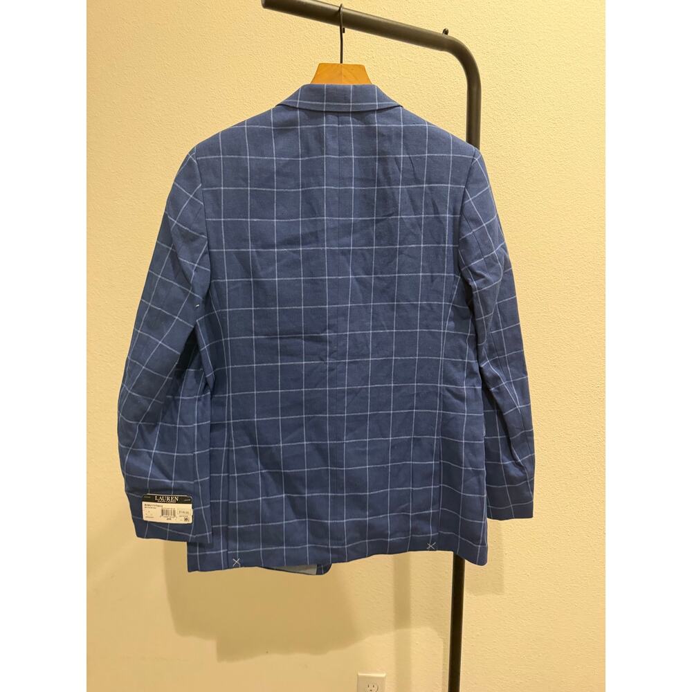 Boys Lauren Ralph Lauren navy light blue bloxbury blazer $140 sz 20R - Picture 5 of 5